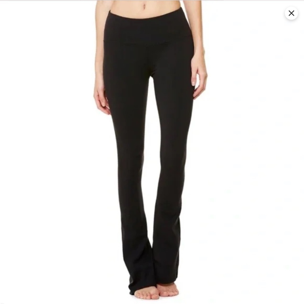 NWT ALO Yoga Arroyo Flare Pants, Black, XS